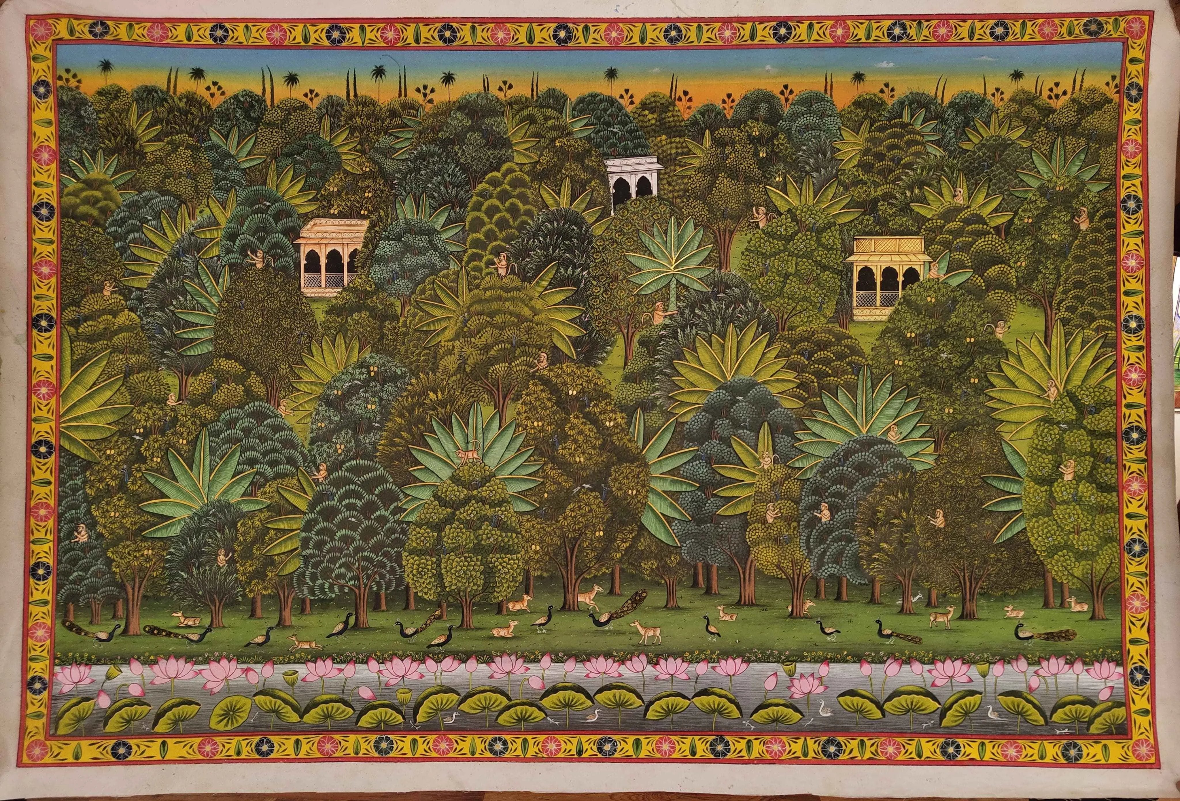 Krishna's Sacred Grove in Bloom